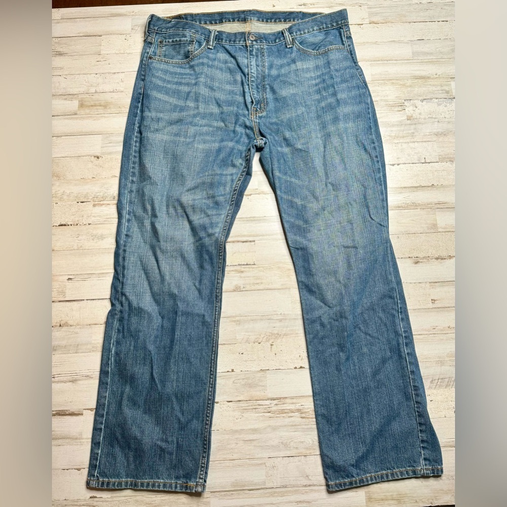 Levis 559 Jeans Mens 40x32 Blue Relaxed Fit Straight Leg Denim Classic - Picture 2 of 9